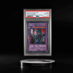 2002 YU-GI-OH! JAPANESE CHAMPION OF BLACK MAGIC 051 DARK PALADIN PSA 10