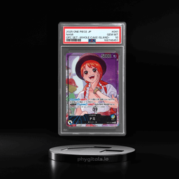 2025 One Piece Japanese Promo Official Playmat and Card Set Whole Cake Island Arc Nami #041 PSA 10