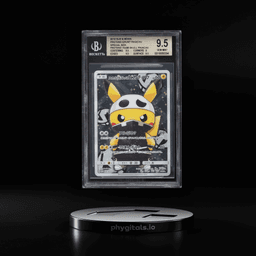 2016 Pokemon Japanese Sun & Moon Promo Full Art Pretend Team Skull Pikachu #13 BGS 9.5 GEM MINT