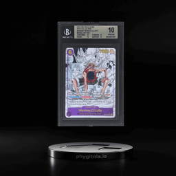2025 One Piece Booster Anime 25th Collection Manga Alternate Art Monkey D. Luffy #EB02-061 BGS 10