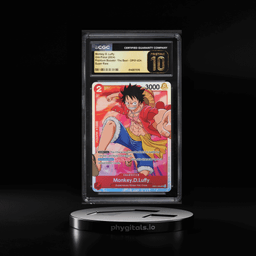 2024 One Piece Premium Booster The Best SR Monkey D Luffy #OP01-024 CGC 10 PRISTINE