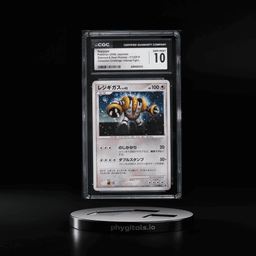 2008 Pokemon Japanese DP Collection Challenge Intense Fight Regigigas CGC 10 GEM MINT