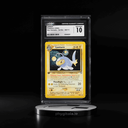 2000 Pokemon Neo Genesis 1st Edition Lanturn #38 CGC 10 GEM MINT