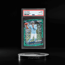 2025 Panini Prizm Green Scope Prizm Cam Ward #352 60/75 PSA 10