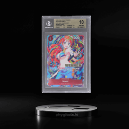2025 One Piece Promo New Year Event Winner Nami #ST01007 BGS 10