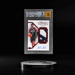 2022 Panini Flawless Vertical Patch Autograph Ruby Andrew Nembhard #VPAANH 3/15 BGS 9