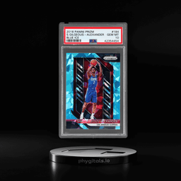 2018 Panini Prizm Blue Ice Prizm Shai Gilgeous-Alexander #184 57/99 PSA 10