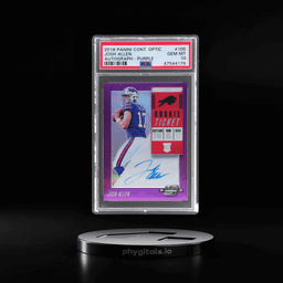 2018 Panini Contenders Optic Rookie Ticket Autograph Purple Josh Allen #105 1/49 PSA 10