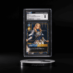 2025 Riftbound League Of Legends LoL Origins Proving Grounds Lux #21 CGC 8 NM-MT