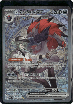 2026 N's Zoroark ex #286 Ascended Heroes