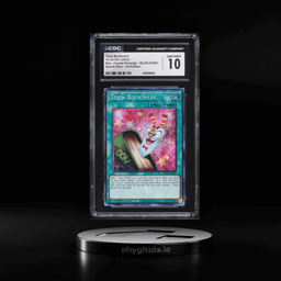 2022 Yu-Gi-Oh! BoL Crystal Revenge 1st Edition Secret Rare Toon Bookmark #BLCR-EN067 CGC 10 GEM