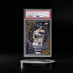 2024 Topps Chrome Cosmic Astrologically Aligned Gold Interstellar Ref Shohei Ohtani /50 PSA 8