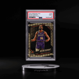 2024 Panini Prizm Black Gold Vinyl FOTL Kevin Durant /5 #162 PSA 9 MINT