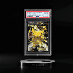 2016 Pokemon XY Black Star Promo Portuguese Red and Blue Collection Pikachu Ex #XY124 PSA 10