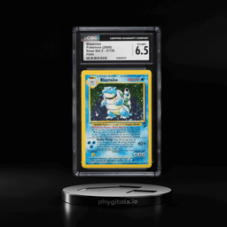 2000 Pokemon Base Set 2 Holo Blastoise #2 CGC 6.5 EXMT+