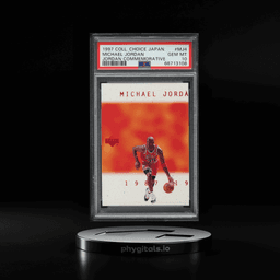 1997 Collector's Choice Japanese Jordan Commemorative Michael Jordan #MJ4 PSA 10
