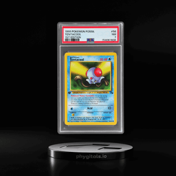 1999 Pokemon Fossil 1st Edition Tentacool #56 PSA 7