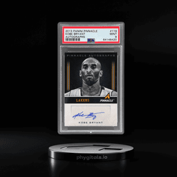 2013 Panini Pinnacle Pinnacle Autographs Kobe Bryant #119 PSA 9