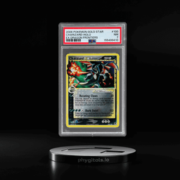 2006 Pokemon Ex Dragon Frontiers Holo Charizard Gold Star #100 PSA 7