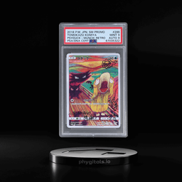 2018 Pokemon Japanese Sm Promo Psyduck Munch: A Retrospective Signed Tomokazu Komiya #286SMP PSA 9