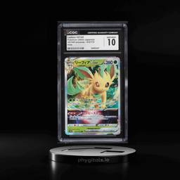 2022 Pokemon Japanese Sword & Shield VSTAR Universe Holo Leafeon VSTAR #12 CGC 10 GEM MINT