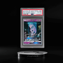 2017 Pokemon Sun and Moon Shining Legends Japanese Holo Mewtwo Gx #82 PSA 10