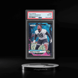 2024 Panini Prizm Nebula Choice Jordan Jefferson #358 1/1 PSA 8