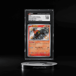 2023 Pokemon Japanese SV Shiny Treasure ex Shiny Rare Entei #213 CGC 10 GEM MINT