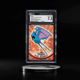 1999 Topps Pokemon Series 1 First Print UK Edition Zubat #41 CGC 7.5 NRMT+