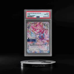 2026 Riftbound League of Legends Spiritforged Inquisitive Overnumber Ahri #227 PSA 10