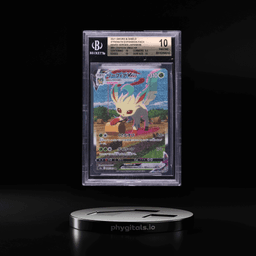 2021 Pokemon Japanese Sword & Shield Eevee Heroes Alt Art Leafeon VMAX #89 BGS 10 PRISTINE