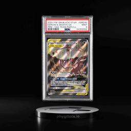 2020 POKEMON SM BLACK STAR PROMO TAG TEAM POWERS COLL ESPEON & DEOXYS GX PSA 9