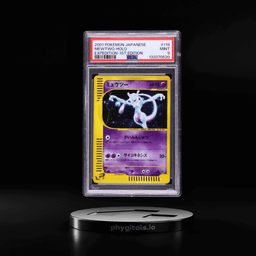 2001 Pokemon Japanese Expedition 1st Edition Holo Mewtwo #118 PSA 9 MINT