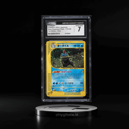 2001 Pokemon Japanese Expedition 1st Edition Holo Feraligatr #112 CGC 7 NRMT
