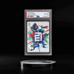 2025 Panini Prizm Color Blast Duals Abdul Carter/Jaxson Dart #5 PSA 10