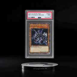 2023 Yu-Gi-Oh 25th Anniversary Tin Dueling Heroes Red-Eyes Black Dragon #TN23-EN003 PSA 9