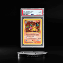 1999 Pokemon Base Set Shadowless Holo Charizard #4 PSA 4