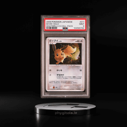 2009 POKEMON JPN SHAYMIN LV.X COLLECTION PACK #011 EEVEE-HOLO PSA 9