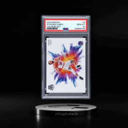 2024 Panini Mosaic Color Blast Stephen Curry #9 PSA 10