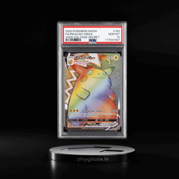 2020 POKEMON SWORD & SHIELD VIVID VOLTAGE SECRET FULL ART/PIKACHU VMAX PSA 10
