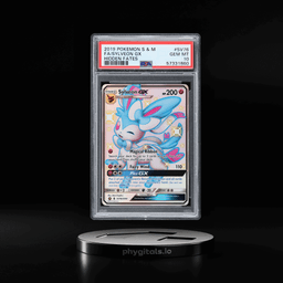 2019 Pokemon Sun & Moon Hidden Fates Full Art Sylveon GX #SV76 PSA 10 GEM MINT
