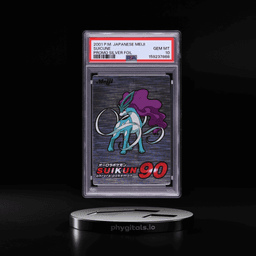 2001 Pokemon Japanese Meiji Promo Silver Foil Suicune PSA 10 GEM MINT