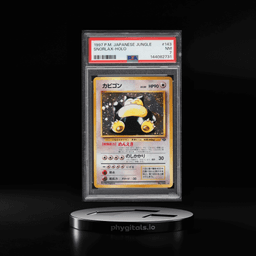 1996 Pokemon Japanese Jungle Holo Snorlax #143 PSA 7 NRMT