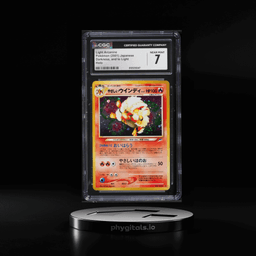 2001 Pokemon Japanese Darkness And To Light Holo Light Arcanine #59 CGC 7 NRMT