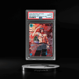 2025 One Piece Carrying On His Will Red Manga Alternate Art Portgas D. Ace #OP13-119 PSA 10
