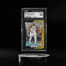 2023 Panini Prizm Deca Black Gold Shimmer FOTL Patrick Beverley 8/8 CGC 10 GEM