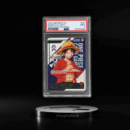 2024 One Piece Promo Korean Serial Flagship Battle '24 Winner Prize Leader Monkey D. Luffy #ST01001 65/77 PSA 9