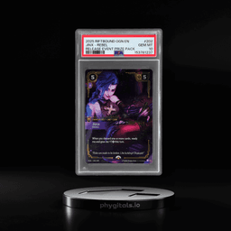 2025 Riftbound League of Legends Origins Release Event Prize Pack Jinx #202 PSA 10