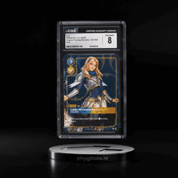 2025 Riftbound League Of Legends LoL Origins Proving Grounds Lux #21 CGC 8 NM-MT