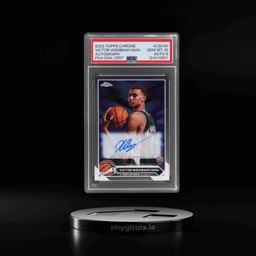 2023 Topps Chrome Autograph Victor Wembanyama #CG-VW PSA 10